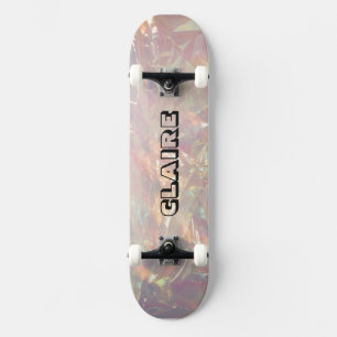 Skateboard Nombre único genial coleccionable holográfico
