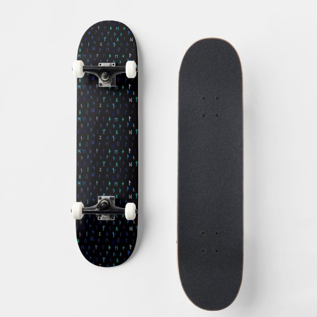 Skateboard Norma De Patinaje Nocturno (Anverso)