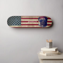 Skateboard Norteamérica personalizada Me encanta la tabla de 