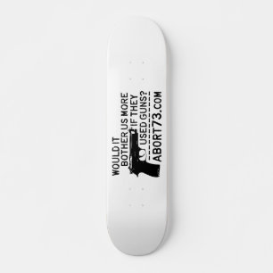 Skateboard ¿Nos molestaría más si utilizaron los armas?