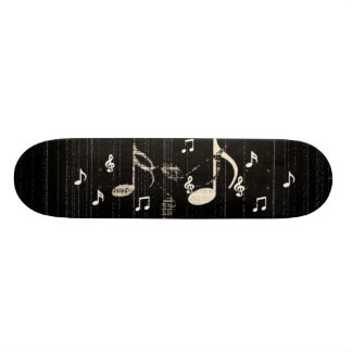 Skateboard notas musicales