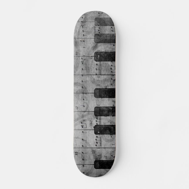 Skateboard notas musicales de piano de efecto antiguo de Guay (Anverso)