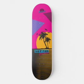 Skateboard Novmbr Sunset
