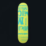 Skateboard Nube de Word para tipografía de color turquesa y l<br><div class="desc">El efecto de este diseño de moda basado en textos callejeros depende de la longitud de tu nombre. Seleccione "Haga clic para más personalizar" en la parte inferior de "Personalice esta plantilla" para obtener el aspecto que desee. Puede hacer que el fondo y/o el texto sean de cualquier color que...</div>