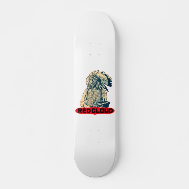 Skateboard Nube Roja (Anverso )