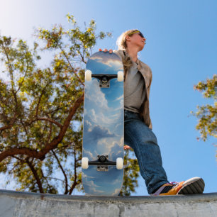 Skateboard Nubes del cielo del anime