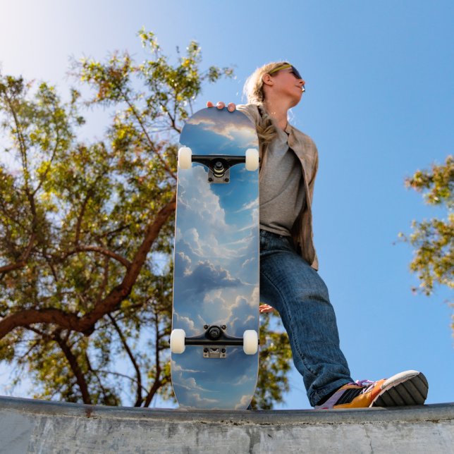 Skateboard Nubes del cielo del anime (Exterior 1)