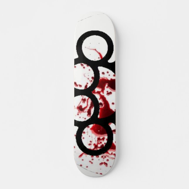 Skateboard Nudillos de cobre amarillo (Anverso )