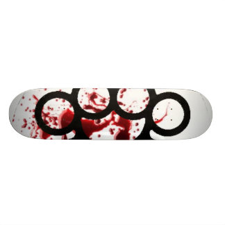 Skateboard Nudillos de cobre amarillo