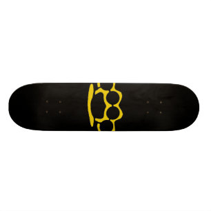 Skateboard Nudillos de cobre amarillo