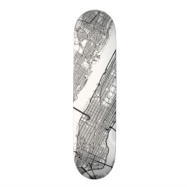 Skateboard Nueva York el | cualquier mapa de calle de la
