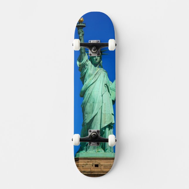 Skateboard Nueva York, estatua de la libertad (Anverso)