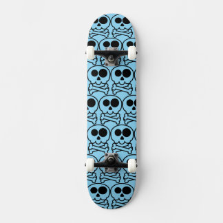 Skateboard NUEVO - Cráneo de Dibujos Animados con Pastel