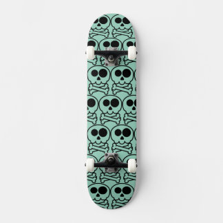 Skateboard NUEVO - Cráneo de Dibujos Animados con Pastel