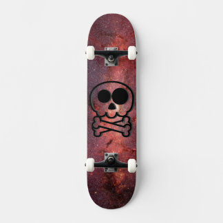 Skateboard NUEVO - Cráneo de Dibujos Animados de Galaxia