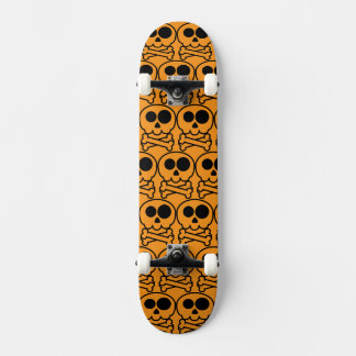 Skateboard NUEVO - Cráneo de dibujos animados pastel
