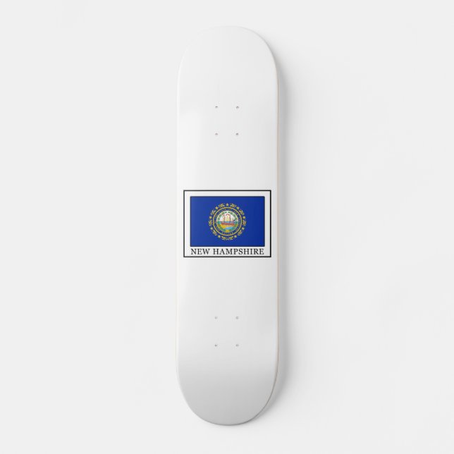 Skateboard Nuevo Hampshire (Anverso)