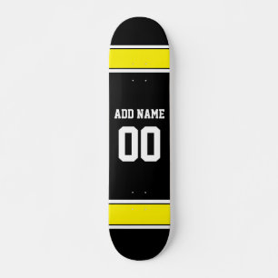 Skateboard Número de nombre personalizado de Jersey de Sports