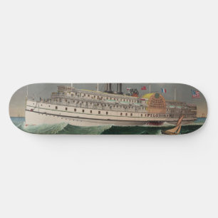 Skateboard NY Voyage Gran Rueda de ruedas de vapor El Peregri