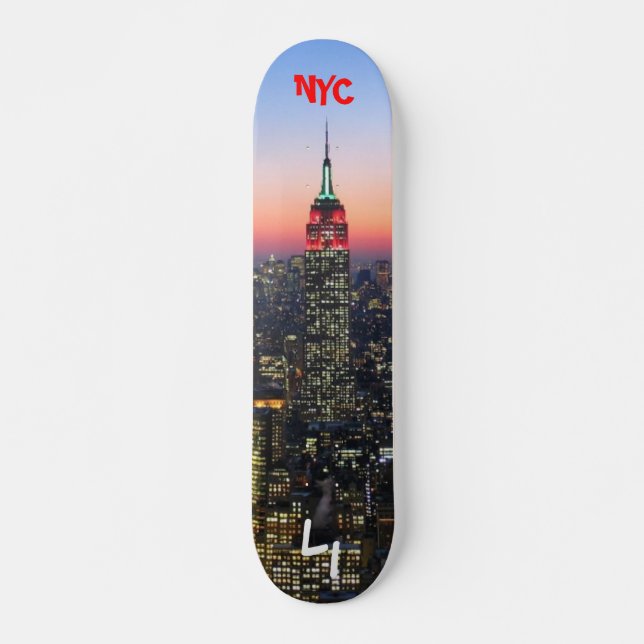 Skateboard NYC Skylinekool, NYC, LI (Anverso )