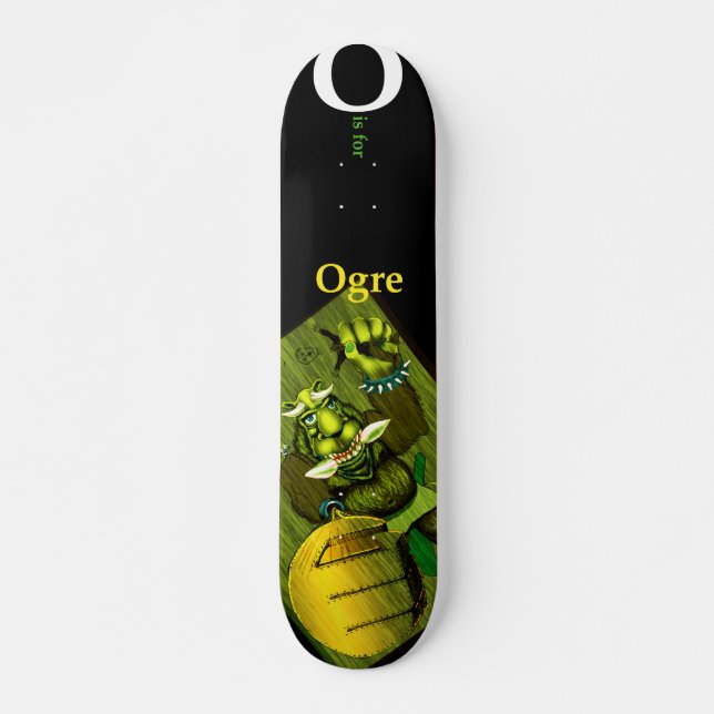 Skateboard O está para Ogre_deck (Anverso )