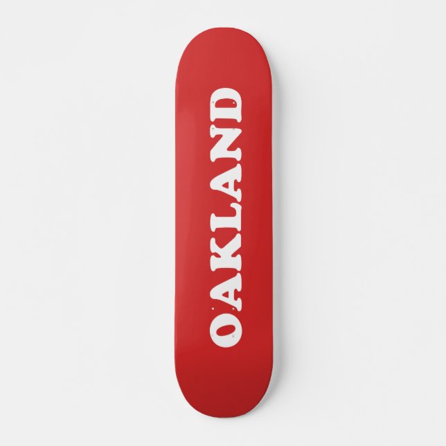 Skateboard Oakland (Anverso )