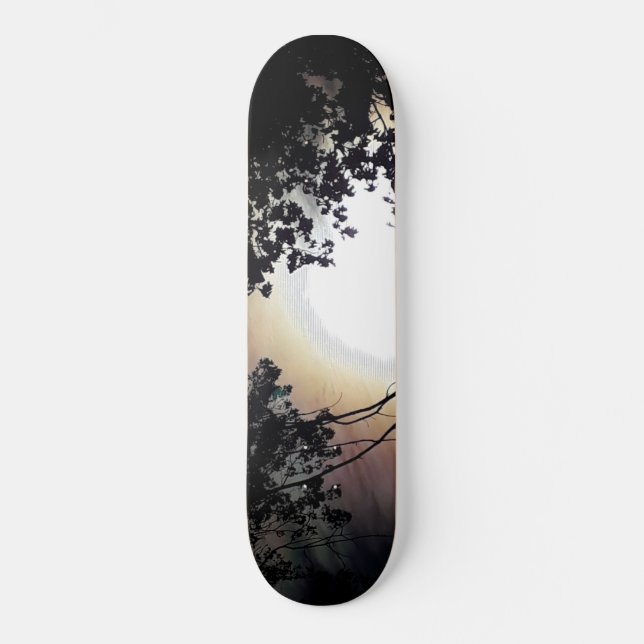 Skateboard Oaks De Sol Y Pin (Anverso)
