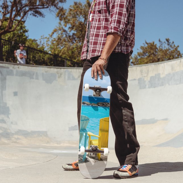 Skateboard Oasis de la silla de playa caribeña #2 #caribbean  (Exterior 2)