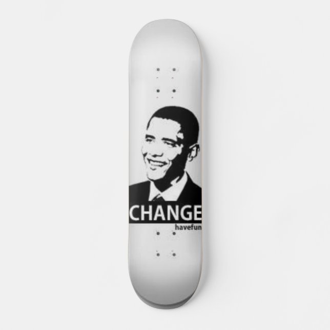 Skateboard Obama (Anverso)