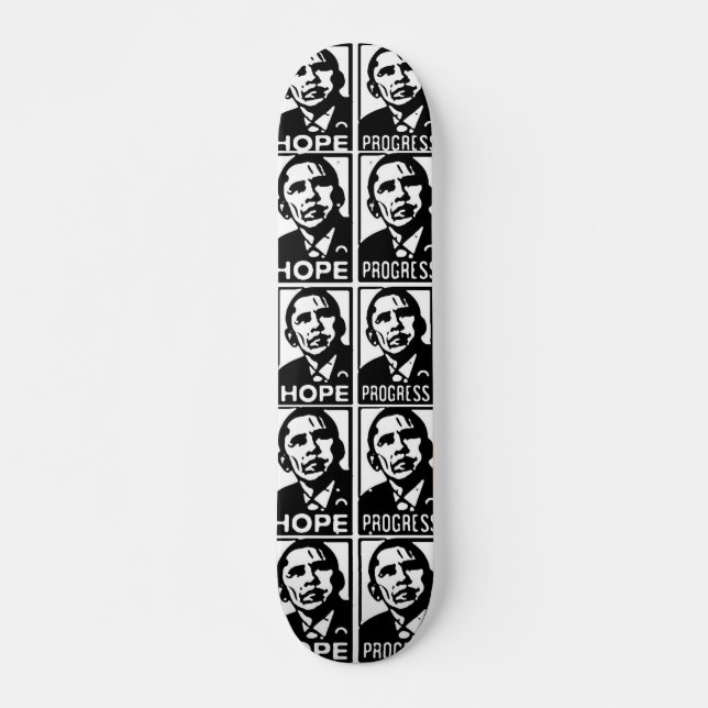 Skateboard Obama 2008 (Anverso )