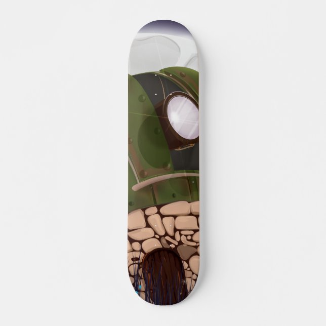 Skateboard Observatorio Astronómico (Anverso )