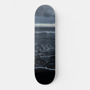 Skateboard Océano Atlántico místico #1 #océano #muro #arte