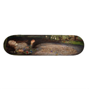 Skateboard Ofelia de John Everett Millais