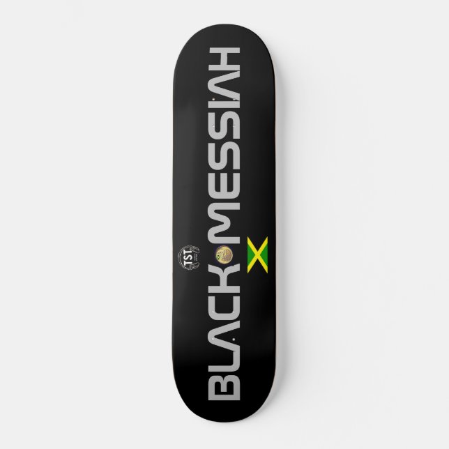 Skateboard OFICIAL DE BLACK MESSIAH (Anverso)