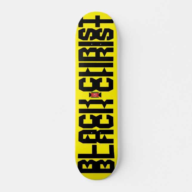 Skateboard OFICIAL DE CRISTO NEGRO (Anverso )