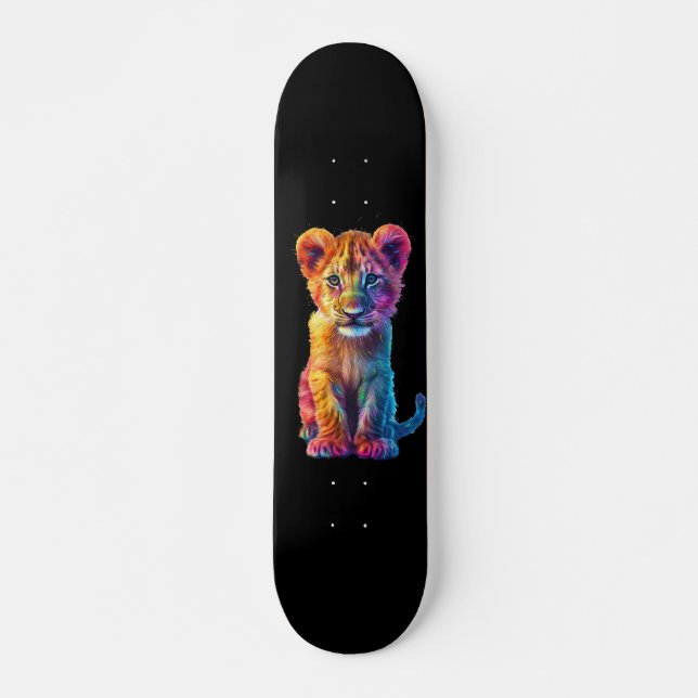 Skateboard Oh Baby Big Cat Cub (Anverso )