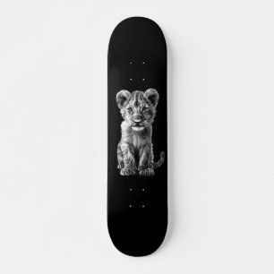 Skateboard Oh Baby Big Cat Cubo Negro
