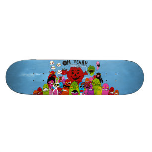 Skateboard Oh sí por Demonbabies