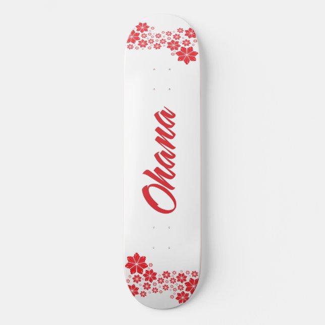 Skateboard Ohana (Anverso)