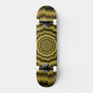 Skateboard Ojo Bogggling Explosion in Gold