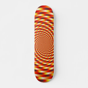 Skateboard Ojo Rojo - Fractal
