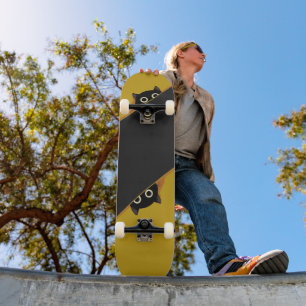 Skateboard Ojos de dibujos animados