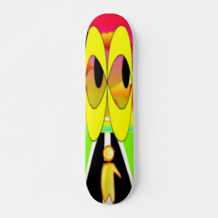Skateboard Ojos espaciales