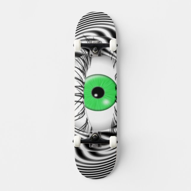 SKATEBOARD OJOS HIPNOTÓTICOS - PATINAJE HIPNOTISTA (Anverso)