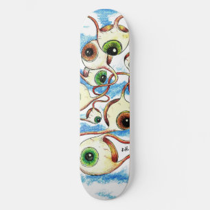 Skateboard Ojos que vuelan