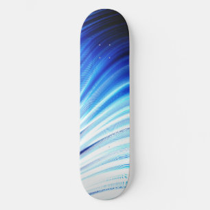 Skateboard Ola Azul