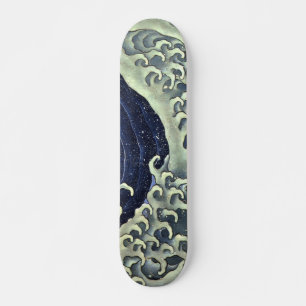 Skateboard Ola de Hokusai 1