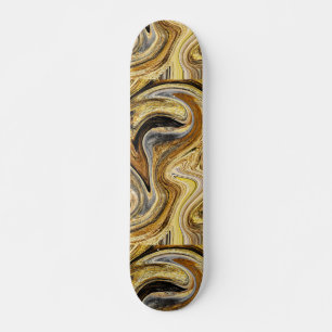 Skateboard Ola de oro