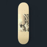 Skateboard Ola de pintura artística japonesa,<br><div class="desc">Ola de pintura artística japonesa, patineta.</div>