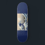 Skateboard Ola de pintura artística japonesa,<br><div class="desc">Ola de pintura artística japonesa,  skateboard.</div>